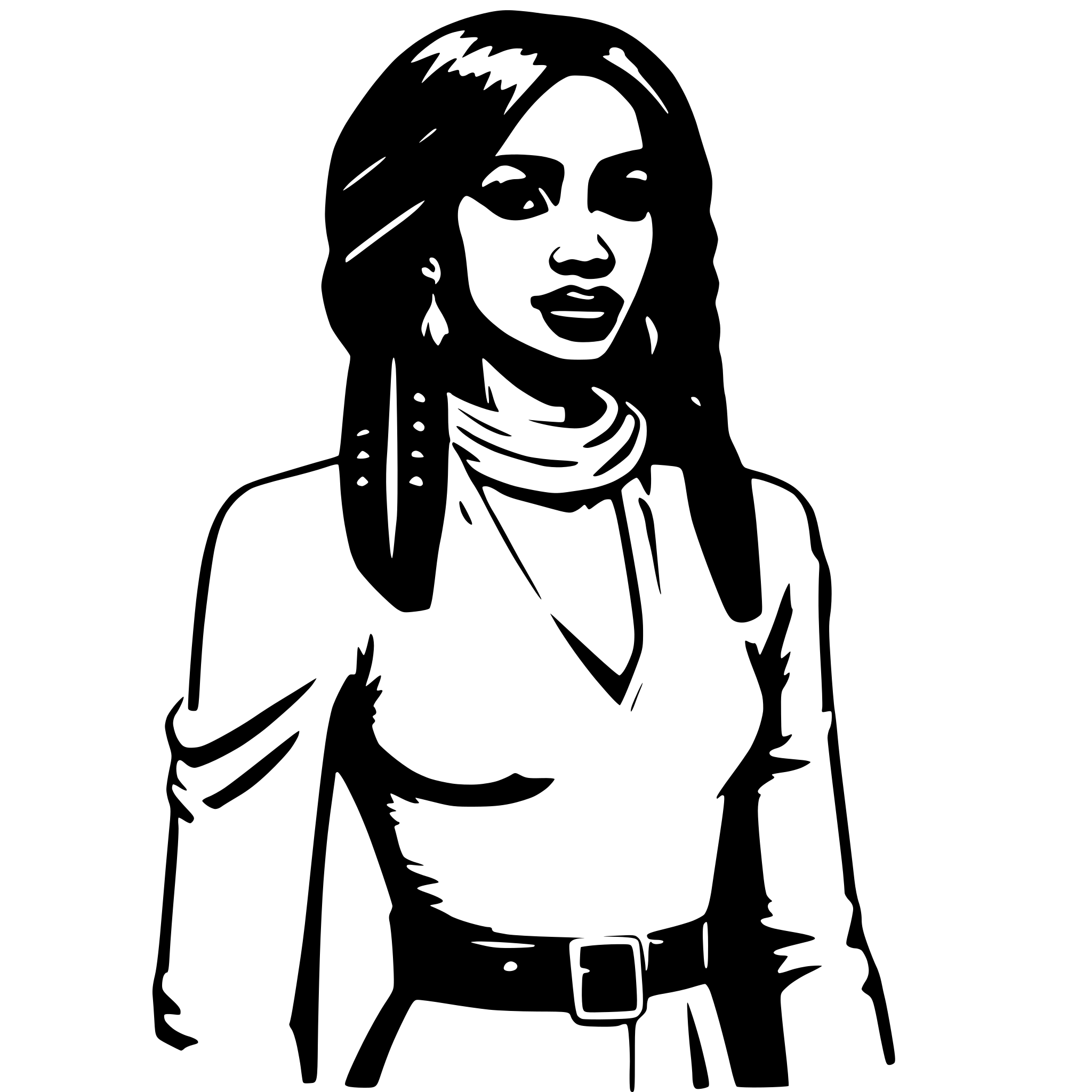 AI-generated SVG of 'african woma fully body visible'