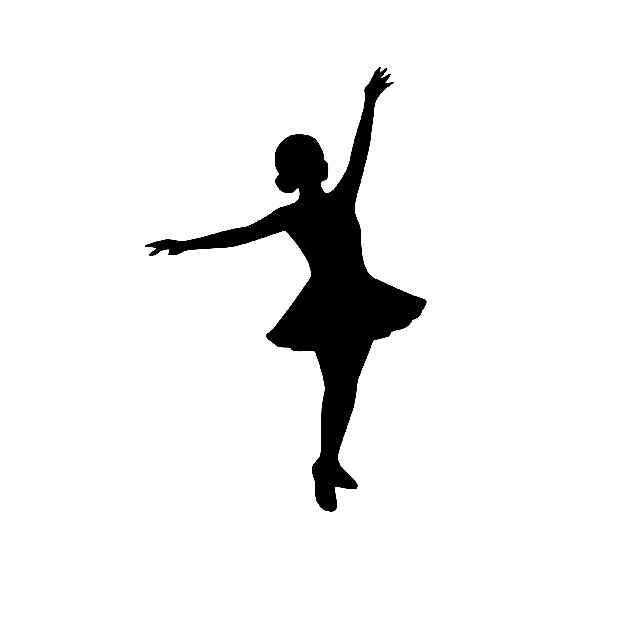 AI-generated SVG of a ice skater spinning on ice
