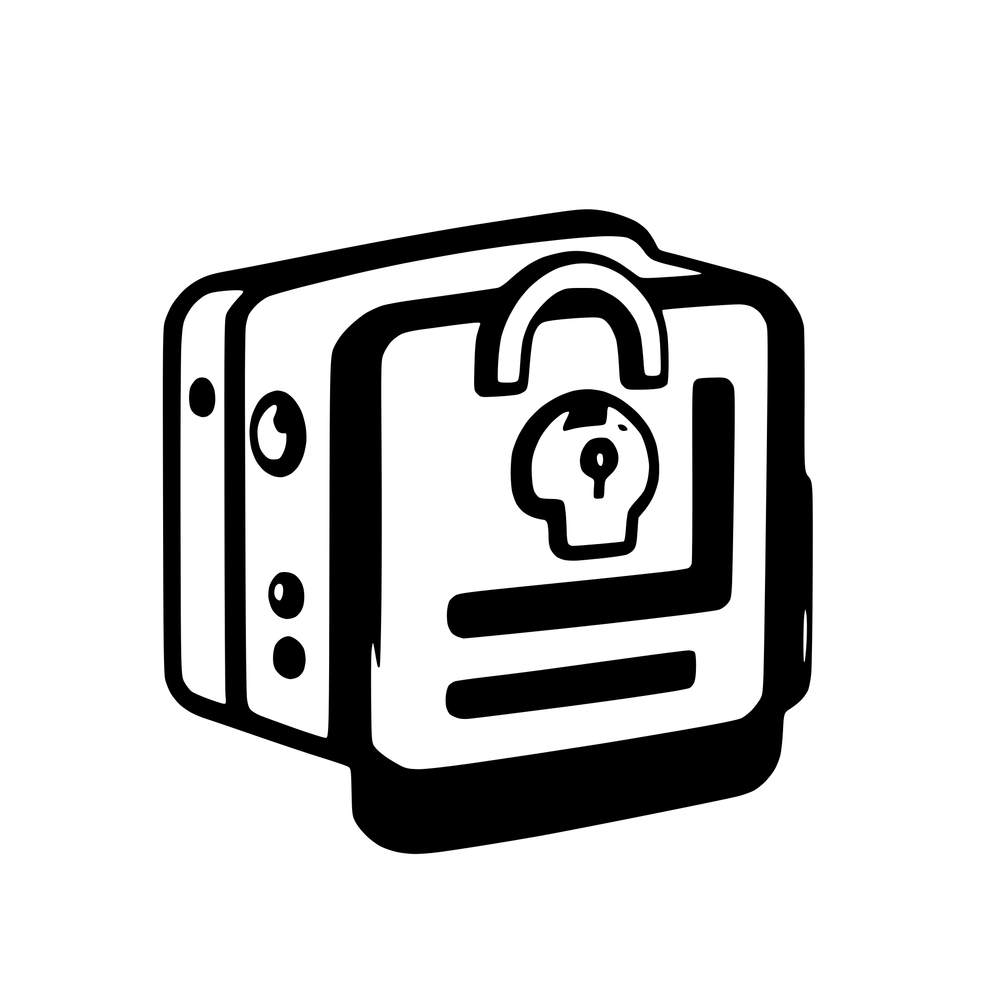 AI-generated SVG of a key unlocking a safe