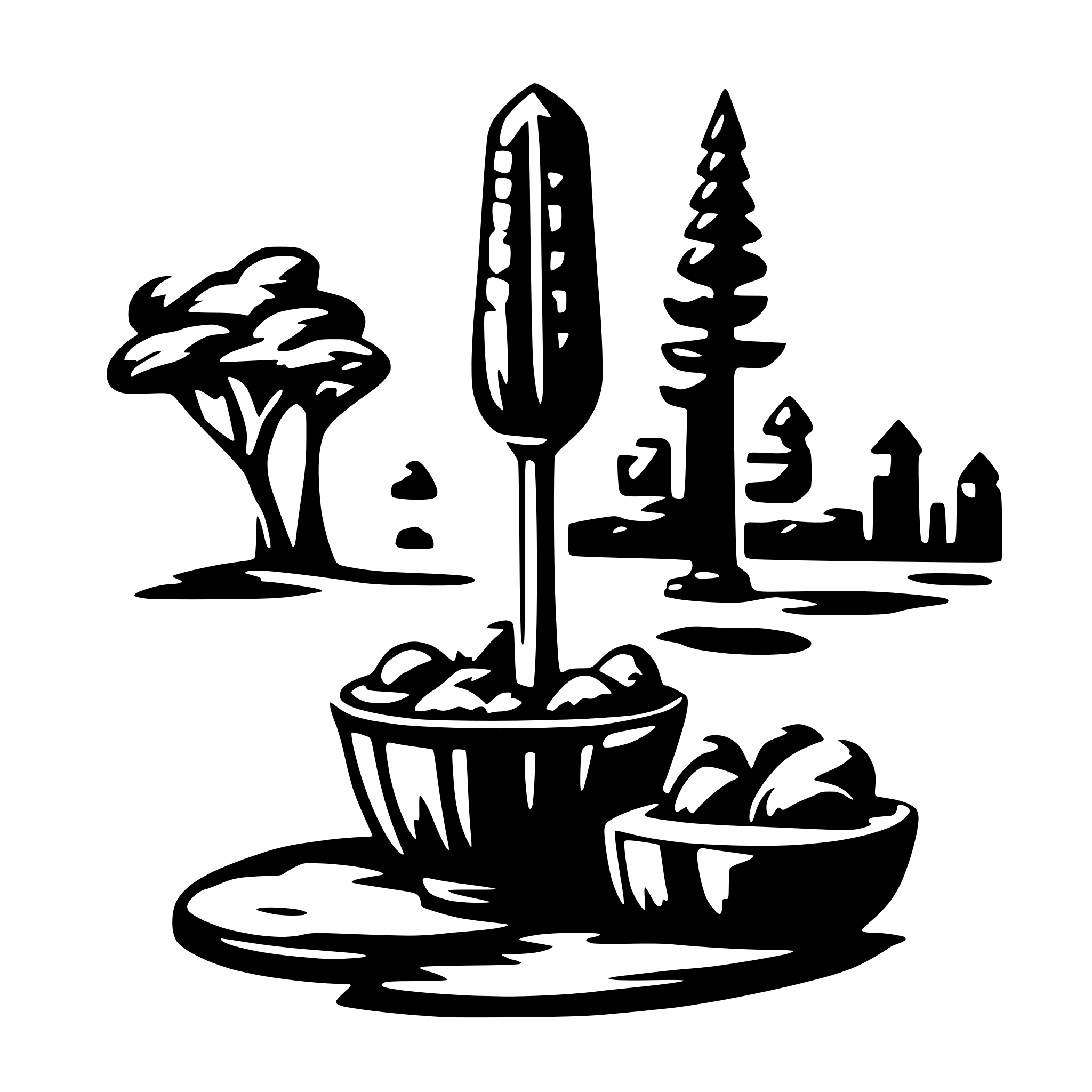 AI-generated SVG of a Капибара