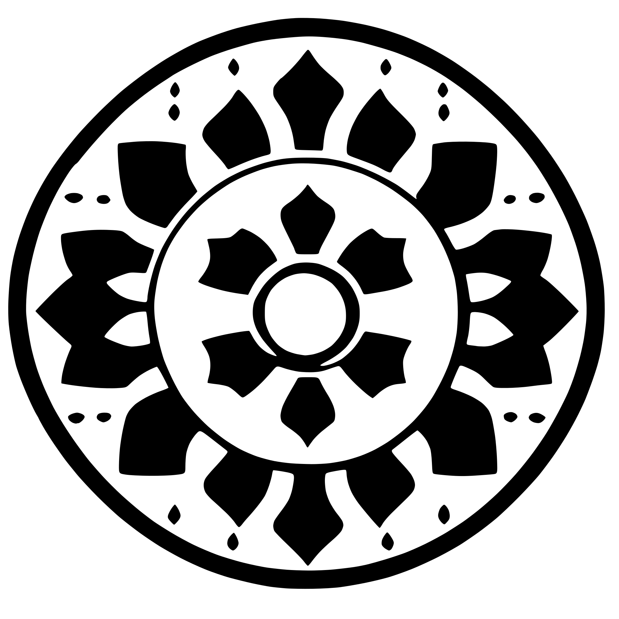 AI-generated SVG of 'kamon from the sengoku period'